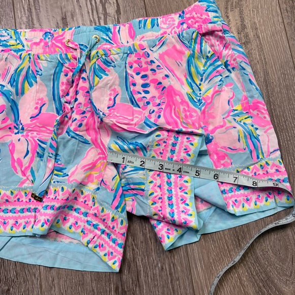 Lilly Pulitzer Katia Short Blue Ibiza White S,L - Picture 11 of 15